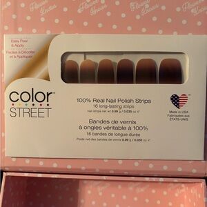 Color Street Espresso Martini Nail Polish Strips